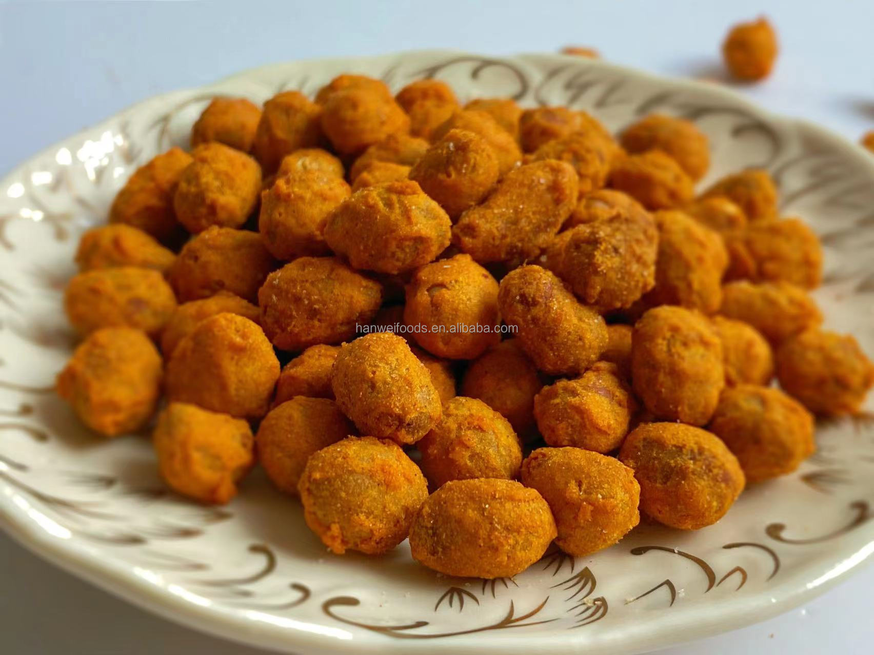Самая лучшая хрустящая корочка цены зажарила в духовке закусок гайки арахисов арахисов арахис пряных оптовый покрытый