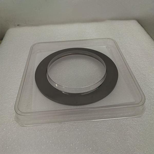 Custom Cemented Tungsten Carbide Alloy Circular Uncut Blade  Slitting Blade Fabric Film Slitting Industrial Machine Knife