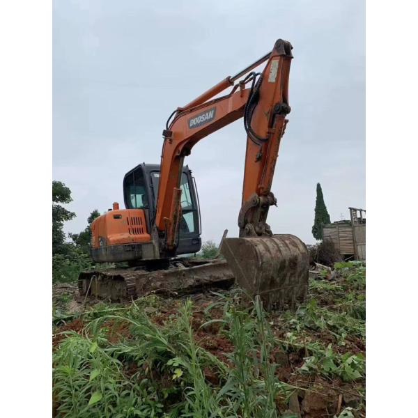 Second hand DX60LC hydraulic crawler excavator, cost-effective