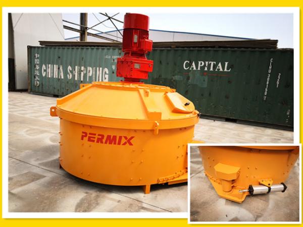 PCCP Water Pipe Hydraulic Concrete Mixer Short Mixing Time Simple Structure