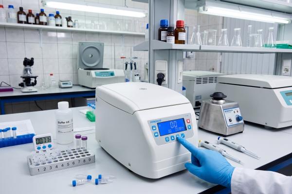 14800rpm High Speed Mini Centrifuge 220V Centrifuge Machine For Laboratory Smaple Processing
