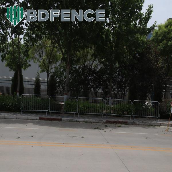 Steel Concert Crash Custom Crowd Control Barriers Barricade 60 Inch