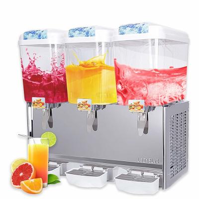 Plástico do CE e distribuidor frio bonde de aço inoxidável do suco da bebida
