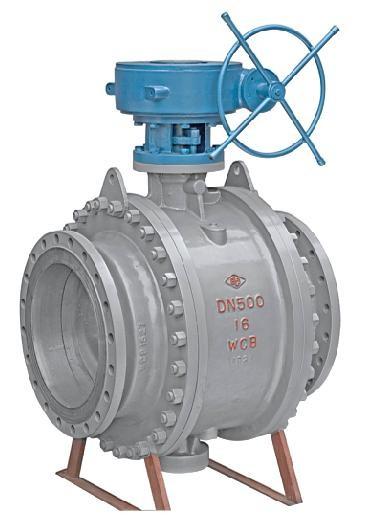 API Fixed Flanged Ball Valve , Trunnion Ball Valve Flanged End With Cast Steel