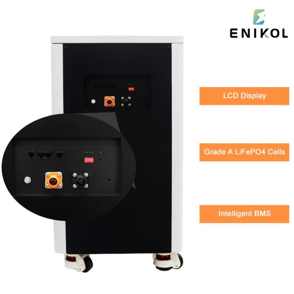 Литий железофосфат Lifepo4 51.2V 300AH 48V солнечная батарея зарядка с LCD