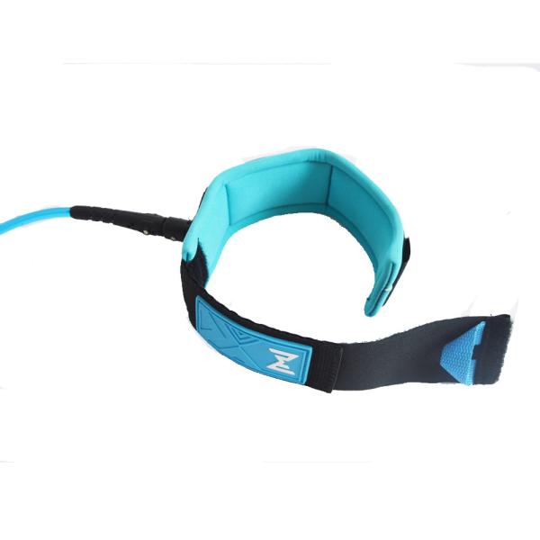 Corda do pé da prancha de 8 pés, material termoplástico resistente do poliuretano da correia de pé da prancha