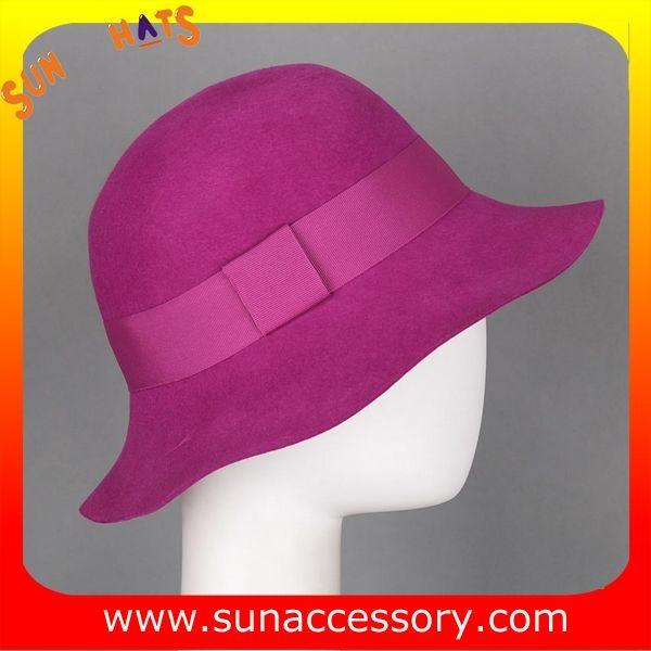 6090434 Sun Accessory customized  winner  fashion  wool felt  clothe hats, women hats and caps wholesaling