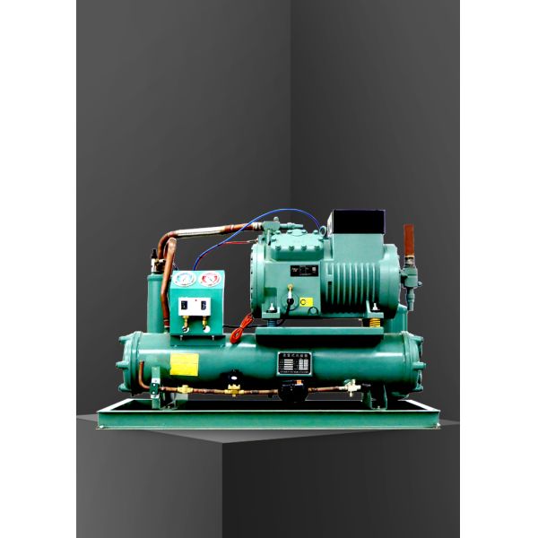 Semi Hermetic Condensing Unit developed to ensure heat transfer and refrigeration performance in commercial and industrial