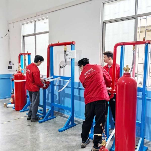 IG541 Inert Gas Fire Suppression System for Financial Archives