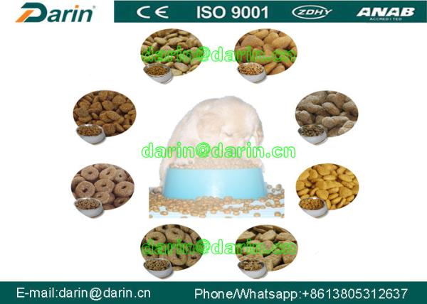 Twin Screw Extruder Machine for Pet Dog Fish Snack Production Line