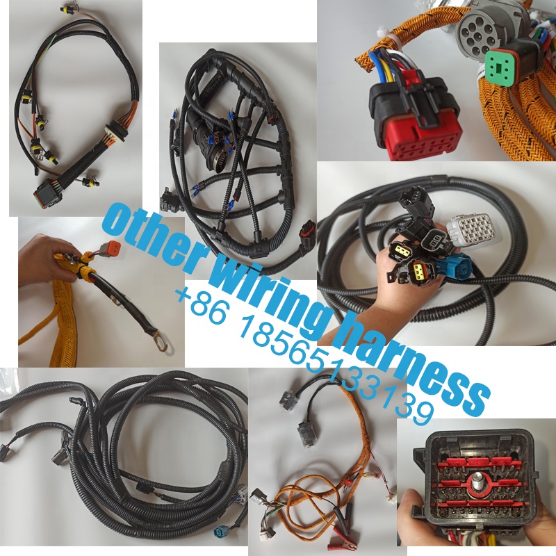 4JJ1 Engine Wiring Harness 8-98035054-4 8980350544 for Isuzu Excavator Spare Parts