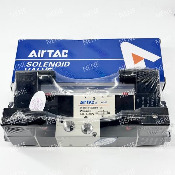 4V330C-10 Aluminum Alloy AIRTAC Solenoid Valve For Pneumatic Machinery And Equipment