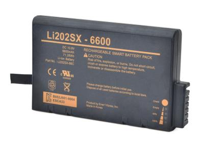 LI202SX-66C 11.1 V Lithium Ion Battery Pack For TSI 9110 9350 9500 Particle Counter