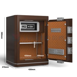 Best Home Safe Digital Fingerprint Lock Home Safe Box H580mm