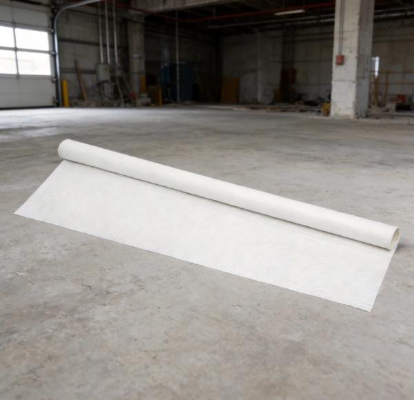 White Temporary Floor Protection Non-woven fabric + PE film waterproof self-adhesive