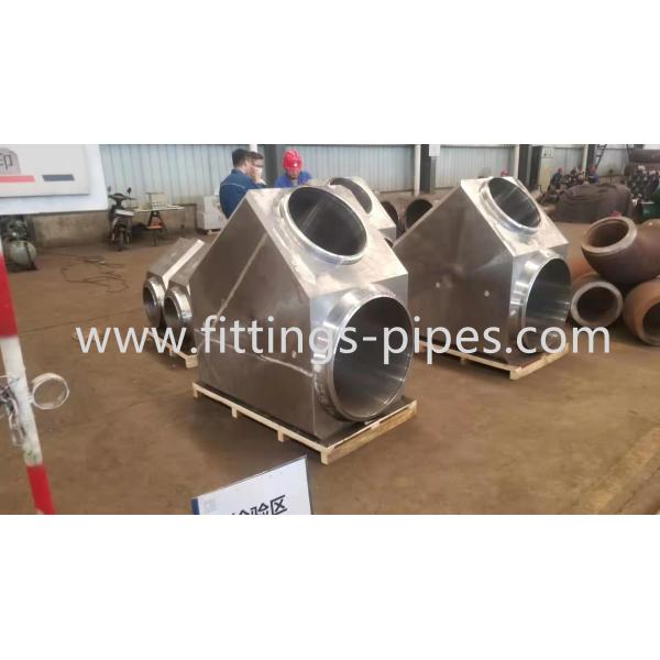 Forged Steel Lateral Tee Pipe Fitting WB36 ASME B16.11 Standard