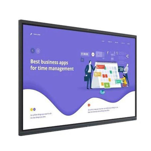 98 Inch Multi Function Interactive Touch Screen Whiteboard White Version for Teaching and Meetings
