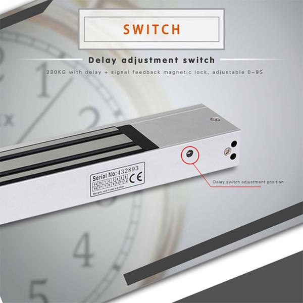 Замок 280KG 600LBS электрический магнитный для системы управления доступом