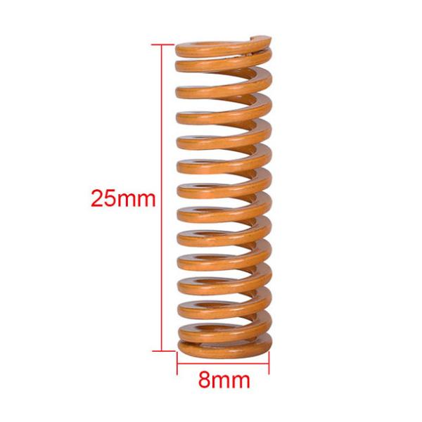 Yellow 8mm*4mm*25mm 3D Printer Springs Ender3 Hand Nut Screw M4 Leveling Kit