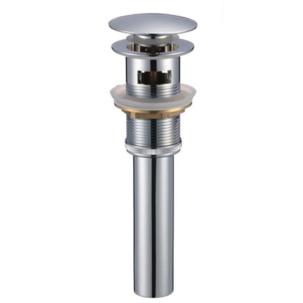Brass Bathroom Sink Drain Fittings Pop Up Stopper 1 1/4