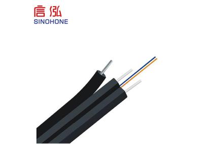 Ribbon Drop Indoor Fiber Optic Cable Bow type Self supporting