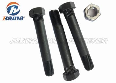 Machine Shackle high strength stainless bolts with Knurls under Hex Head