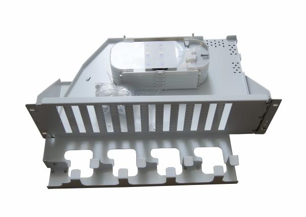 19 Inch Rotary ODF 3U 144cores Rack mount Swing Panel 288FO