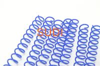 Bobine en plastique adaptée aux besoins du client de spirale de lancement de 4:1 de 6mm-50mm pour l'attache de livre