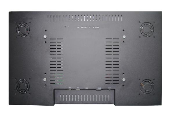 42/43 Open Frame Sunlight Readable LCD Monitor High Brightness Black Color