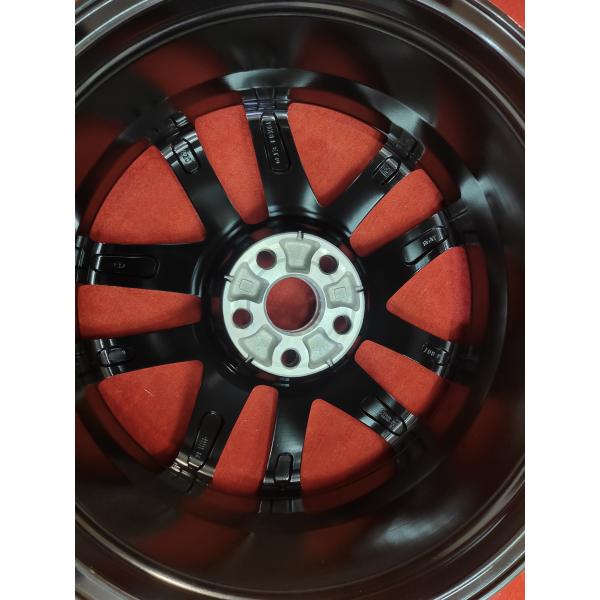 Black 5 Double Spoke ET40 19inch Rims For Lexus Fit Tire 235 40 R19