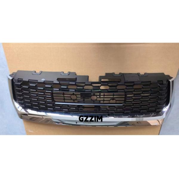 4X4 ABS Plástico Parrilla delantera para automóviles de color negro Parrilla media delantera para Tundra 2014-2019