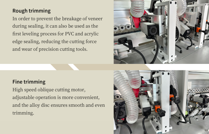 Fully Automatic 8 Function Edge Banding Machine for PVC Woodworking
