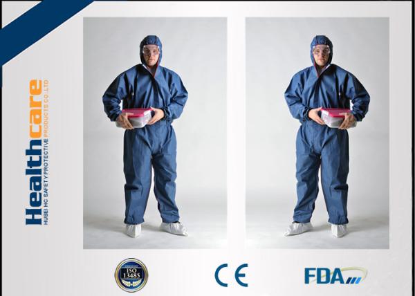 Medical Surgical Disposable Protective Coveralls PP Non Woven Workwear Uniform