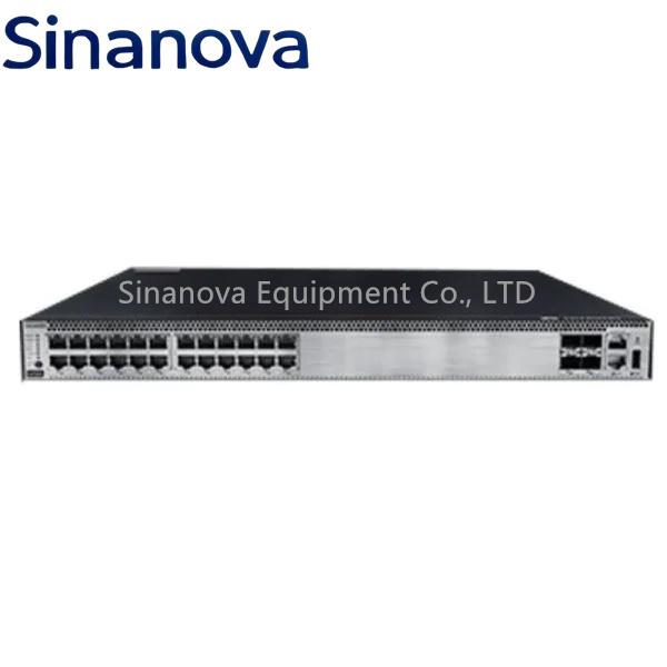 S5735 S24P4X 24-Port PoE+ Gigabit Switch with 10GE Uplinks
