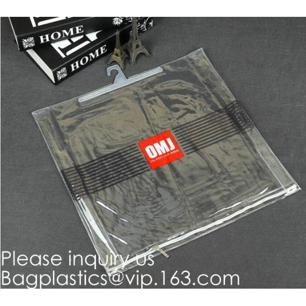Hair Extension Hanger Bags For Hair Extensions Hair Extension Bag Storaging Bag,snap closure plastic hook hanger bags