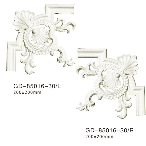 GD-85016-30 Eco-Friendly Polyurethane Foam Panel Anti-Aging Decorating Ceiling Tiles For Living Room