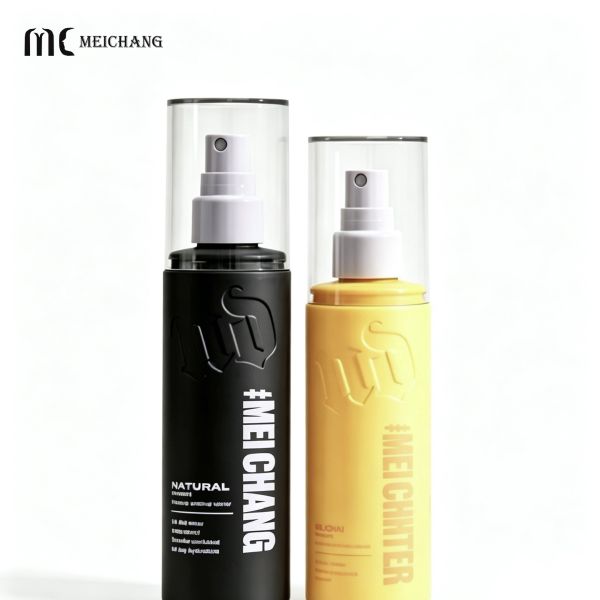 PCR Refillable Ultra-Fine Mist Setting Spray Bottle – Leak-Proof, Non-Clogging, Light-Protective Cosmetic Packaging(MC-280-1)