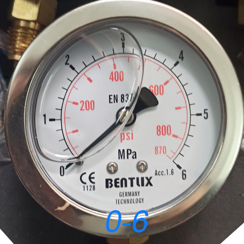 Universal Digital Hydraulic Pressure Gauges Excavator Hydraulic Pressure Test Kit 0-60Mpa Pressure Gauge