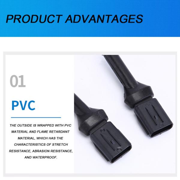 Male To Female 5Pin Waterproof Wire Harness For Car Modification