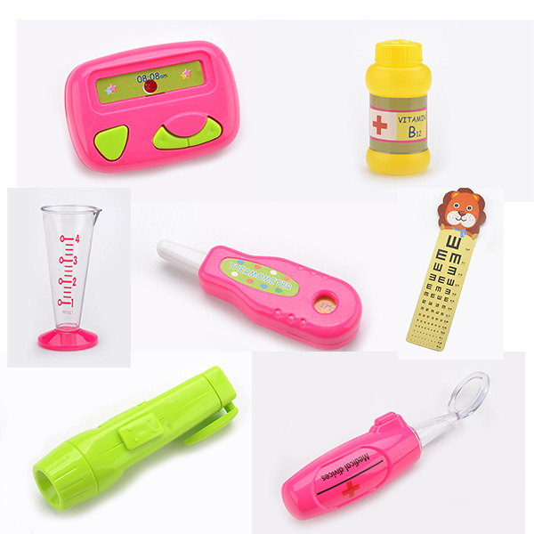 Educational Pretend And Play Doctor Set For Ophthalmologist Role Play 13 Pcs