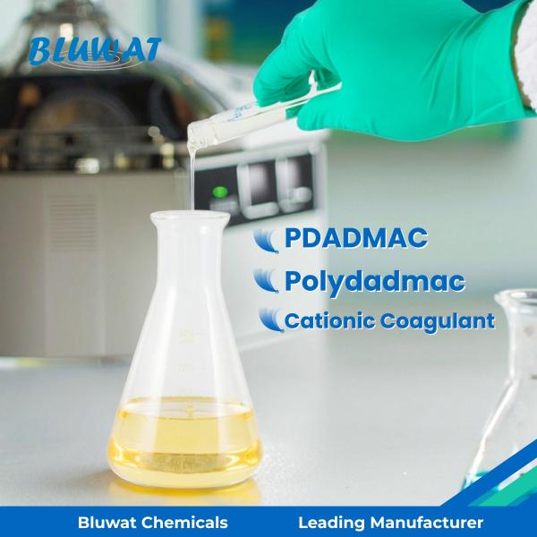 PolyDADMAC Cationic Coagulant for Wastewater Treatment Plants and Sludge Dewatering | Bluwat Chemicals