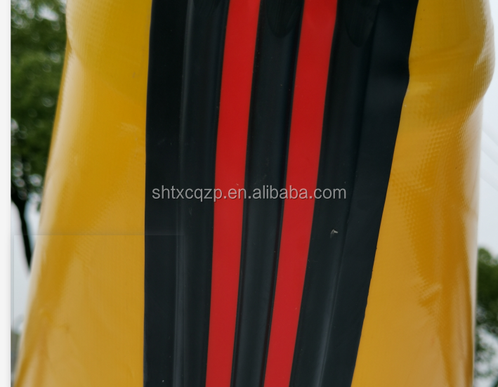 Custom 0.9mm PVC Tarpaulin Boat Towable Tube Water Games China Manufacturer