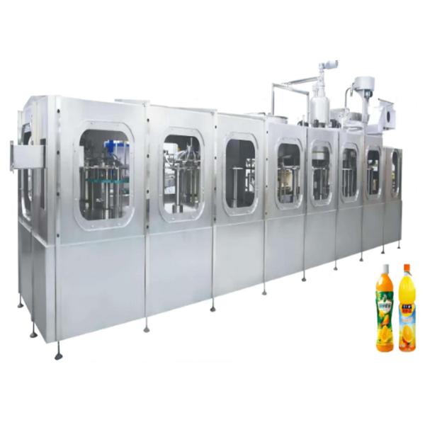 MY-RCGF stainless steel Juice beverage filling production machine line 6000-10000 (500ml) plastic bottles/hour