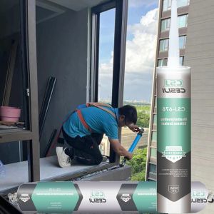 High Adhesion Weatherproof Silicone Sealant No Primer Required Quick Setting