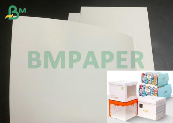 parte traseira branca revestida da placa de marfim de 325gsm 350gsm C1S para a caixa do empacotamento farmacêutico