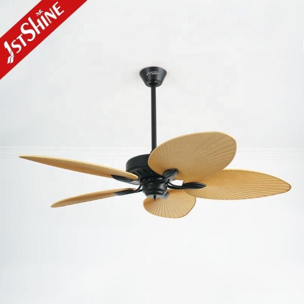 56 1stshine Ventilador de teto com remota e grande fluxo de ar As lâminas de plástico Design simples