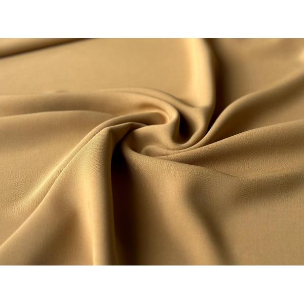SLUB Style Printed Custom Bamboo Fabrics for Clothing 100% Polyester Woven Textile