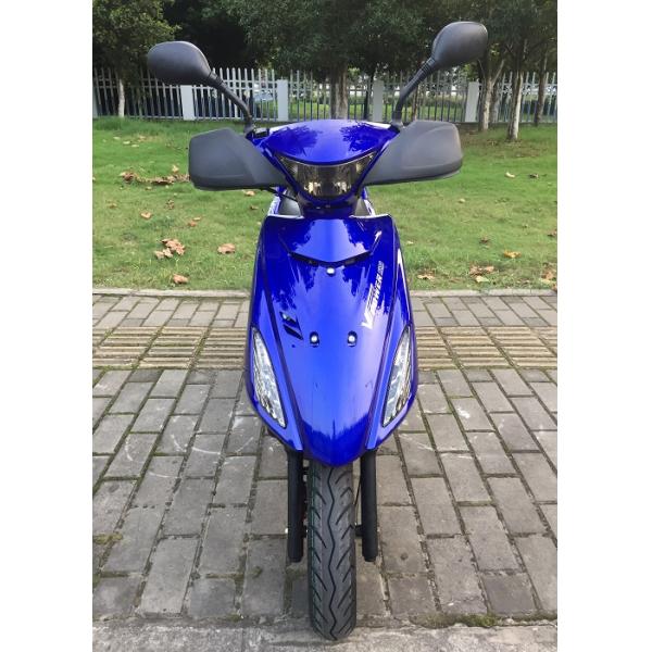 Front Disc Brake Two Wheel Gas Scooter Electric Kick Start System Hydraulic Suspension