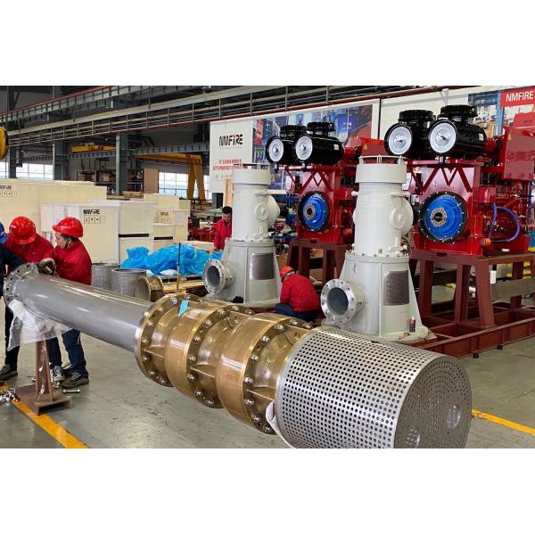 Electric And Diesel Driven 1480 1760RPM Vertical Turbine Pump UL Listed
