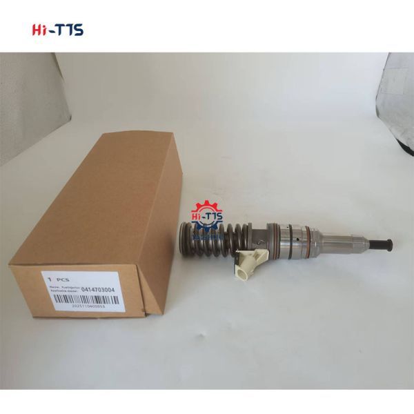 Hi-TTS 0414703004 Remanufactured Fuel Injector for Excavator Models E320B/E320C (Made in Guangdong)